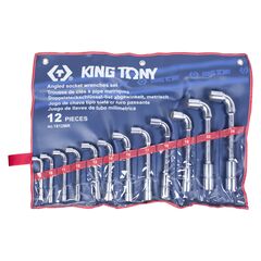 НАБОР ТОРЦЕВЫХ L-ОБРАЗНЫХ КЛЮЧЕЙ, 8-24 ММ, 12 ПРЕДМЕТОВ KING TONY купить в Автопартс Маркет