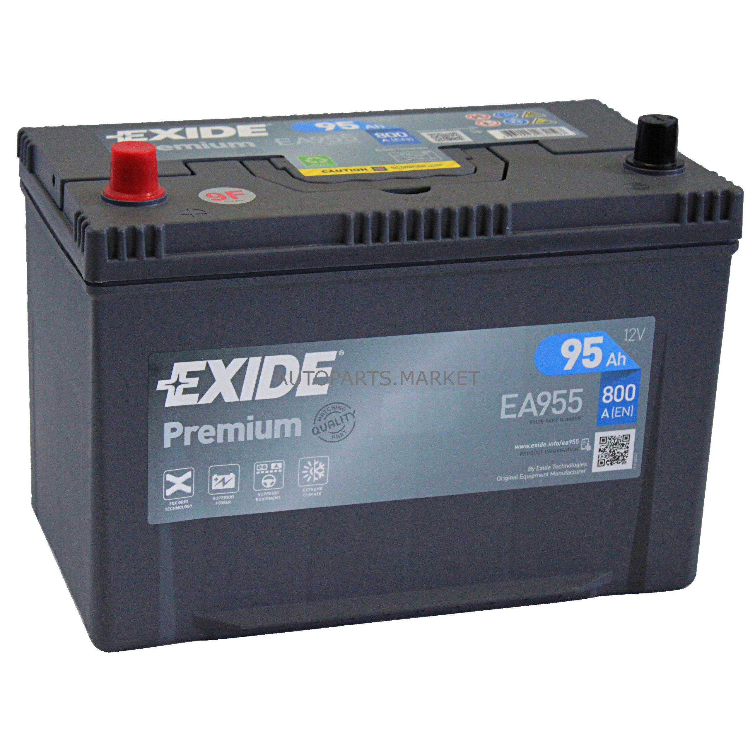 Купить Аккумулятор Exide Premium