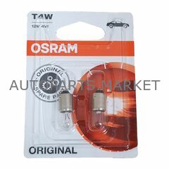 Лампа T4W 12V 4W OSRAM купить в Автопартс Маркет