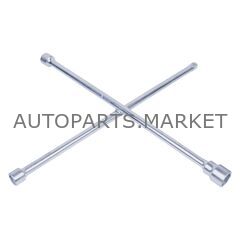 КЛЮЧ БАЛОННЫЙ КОЛЕСНЫЙ КРЕСТООБРАЗНЫЙ, 700 ММ KING TONY купить в Автопартс Маркет