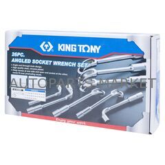 НАБОР ТОРЦЕВЫХ L-ОБРАЗНЫХ КЛЮЧЕЙ, 6-32 ММ, 26 ПРЕДМЕТОВ KING TONY купить в Автопартс Маркет