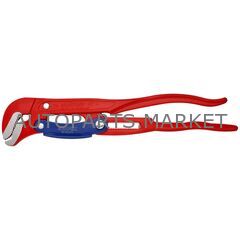КЛЮЧ ГАЗОВЫЙ С ИЗОГНУТЫМИ ГУБКАМИ №1 1/2", БЫСТРОЗАЖИМНОЙ МЕХАНИЗМ KNIPEX купить в Автопартс Маркет