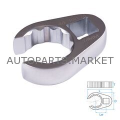 КЛЮЧ РАЗРЕЗНОЙ (ВОРОНЬЯ ЛАПКА) 24 ММ, 1/2" KING TONY купить в Автопартс Маркет