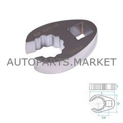 КЛЮЧ РАЗРЕЗНОЙ (ВОРОНЬЯ ЛАПКА) 15 ММ, 3/8" KING TONY купить в Автопартс Маркет
