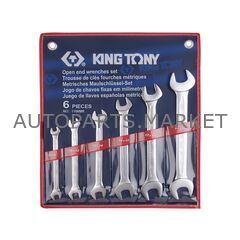 НАБОР РОЖКОВЫХ КЛЮЧЕЙ, 8-23 ММ, 6 ПРЕДМЕТОВ KING TONY купить в Автопартс Маркет
