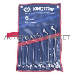 НАБОР НАКИДНЫХ КЛЮЧЕЙ, 6-17 ММ, 6 ПРЕДМЕТОВ KING TONY купить в Автопартс Маркет