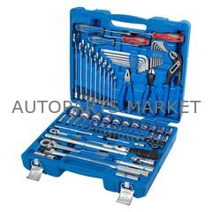 НАБОР ИНСТРУМЕНТОВ УНИВЕРСАЛЬНЫЙ, ДЮЙМОВЫЙ, 87 ПРЕДМЕТОВ KING TONY купить в Автопартс Маркет