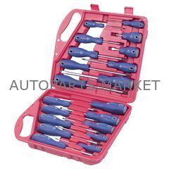 НАБОР ОТВЕРТОК В ПЛАСТИКОВОМ КЕЙСЕ, 20 ПРЕДМЕТОВ МАСТАК купить в Автопартс Маркет