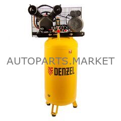 КОМПРЕССОР ПОРШНЕВОЙ BCV2200/100V, РЕМЕННЫЙ, ВЕРТИКАЛЬНЫЙ DENZEL купить в Автопартс Маркет