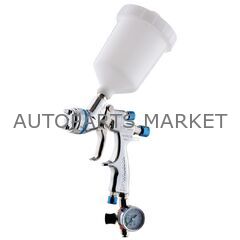 КРАСКОПУЛЬТ НИЗКОГО ДАВЛЕНИЯ GENESI S GEO TOP LINE, СОПЛО 1,3 ММ ВЕРХНИЙ БАЧОК, КЕЙС WALCOM купить в Автопартс Маркет