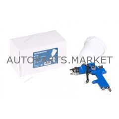 КРАСКОПУЛЬТ НИЗКОГО ДАВЛЕНИЯ HVLP, СОПЛО 2,0 ММ, ВЕРХНИЙ БАЧОК NORDBERG купить в Автопартс Маркет