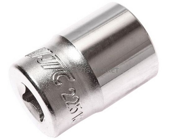 Головка торцевая 6-гранная 1/4 х 13мм, длина 25мм JTC /1/20/500, изображение 2 купить в Автопартс Маркет