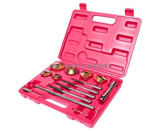 Набор фрез для правки сёдел клапанов, 28-65 мм, кейс, изображение 2 купить в Автопартс Маркет