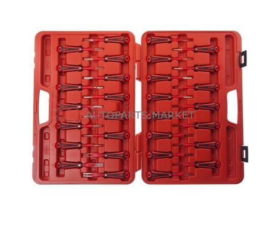 Набор для ремонта электропроводки автомобиля (в кейсе) 30 предметов JTC, изображение 2 купить в Автопартс Маркет