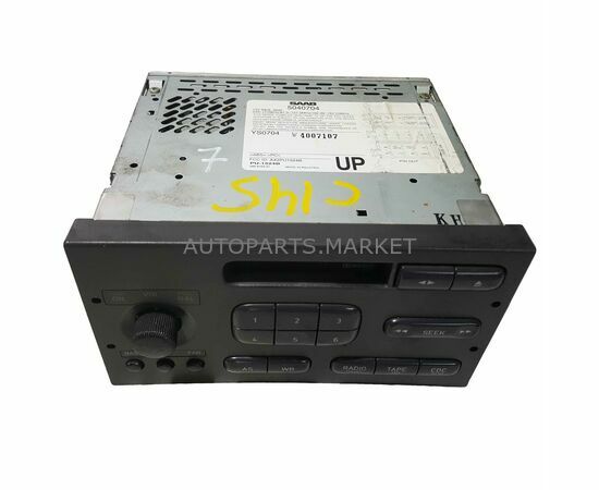 Радио с кассетой SAAB 9-3 1998-2003г купить в Автопартс Маркет