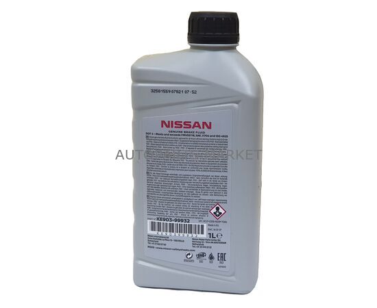 Жидкость тормозная NISSAN DOT4 SL 1л., изображение 2 купить в Автопартс Маркет