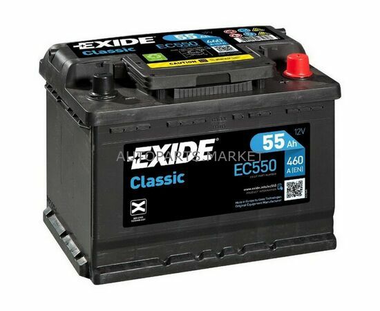 Аккумулятор EXIDE Classic 12V 55Ah 460A купить в Автопартс Маркет