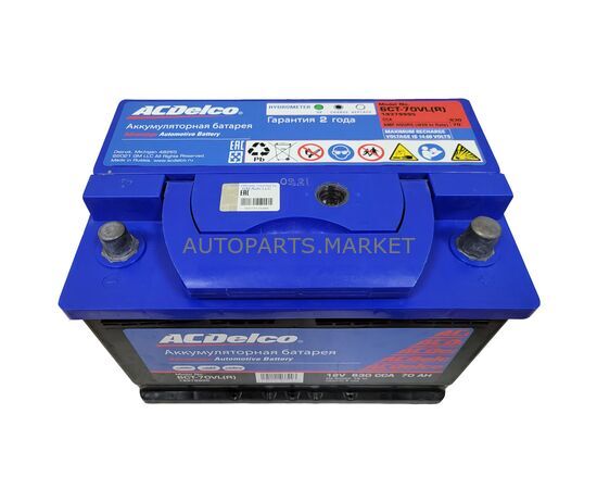 Аккумулятор ACDelco GM Advantage 12V, изображение 2 купить в Автопартс Маркет