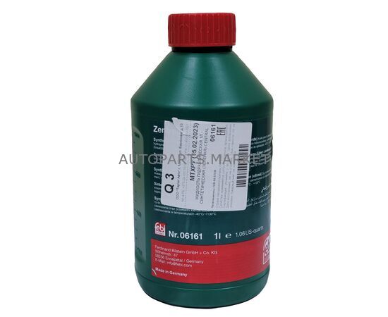 Жидкость гидроусилителя (зеленая, синтетическая) FEBI 1л купить в Автопартс Маркет