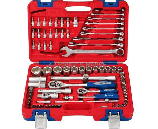 НАБОР ИНСТРУМЕНТОВ МАСТАК 82 ПРЕДМЕТА, изображение 2 купить в Автопартс Маркет