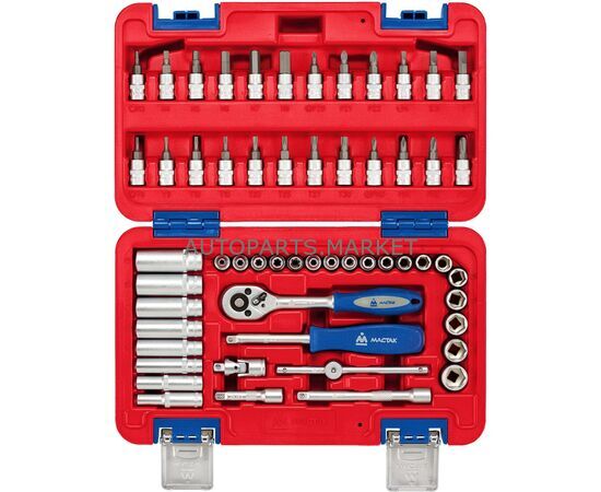 НАБОР ИНСТРУМЕНТОВ МАСТАК 56 ПРЕДМЕТОВ, изображение 2 купить в Автопартс Маркет