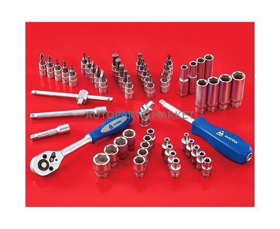 НАБОР ИНСТРУМЕНТОВ МАСТАК 56 ПРЕДМЕТОВ, изображение 4 купить в Автопартс Маркет