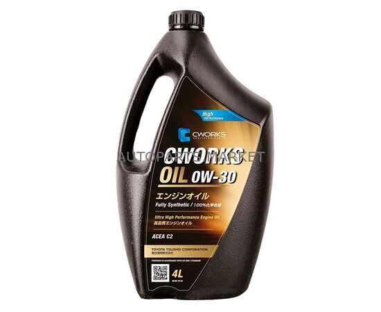 Масло моторное CWORKS OIL 0W-30 4L купить в Автопартс Маркет