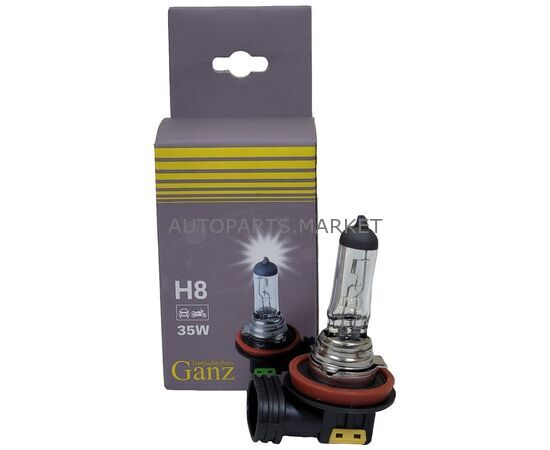Лампа H8 12V 35W PGJ19-1 GANZ купить в Автопартс Маркет