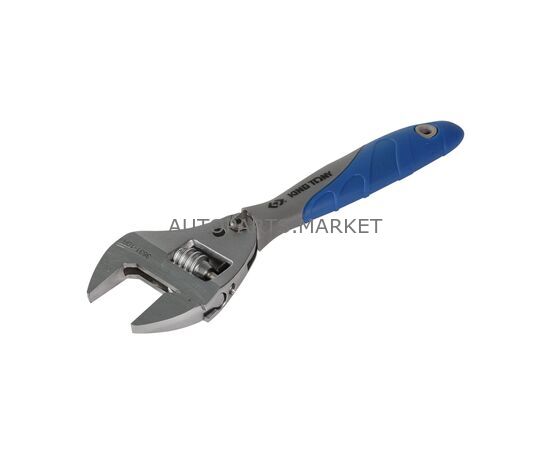 КЛЮЧ РАЗВОДНОЙ CHROME 250 ММ, С ТРЕЩОТОЧНЫМ МЕХАНИЗМОМ KING TONY, изображение 2 купить в Автопартс Маркет