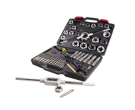 НАБОР МЕТЧИКОВ И ПЛАШЕК SK-5 M6-M24, КЕЙС, 51 ПРЕДМЕТ МАСТАК, изображение 3 купить в Автопартс Маркет