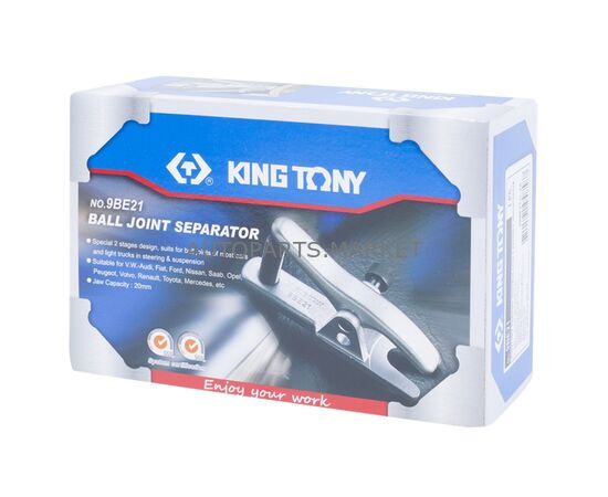 СЪЕМНИК ШАРОВЫХ ОПОР, ЗЕВ 20 ММ, ПЕРЕСТАВНОЙ KING TONY, изображение 3 купить в Автопартс Маркет