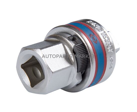 ПЕРЕХОДНИК 1/2">1/2", ТРЕЩОТОЧНЫЙ, 72 ЗУБЦА KING TONY, изображение 2 купить на Autoparts Market ПЕРЕХОДНИК 1/2">1/2", ТРЕЩОТОЧНЫЙ, 72 ЗУБЦА KING TONY, изображение 2 купить в Автопартс Маркет