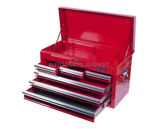 ЯЩИК ИНСТРУМЕНТАЛЬНЫЙ, 6 ПОЛОК И ОТСЕК, КРАСНЫЙ МАСТАК, изображение 2 купить в Автопартс Маркет