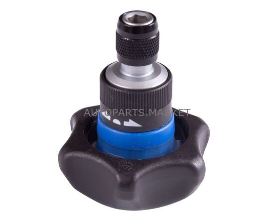 ТРЕЩОТКА КОМПАКТНАЯ 1/4", 48 ЗУБЦОВ, ДИСКОВЫЙ МЕХАНИЗМ, ДЛЯ ВСТАВОК (БИТ) KING TONY, изображение 3 купить в Автопартс Маркет