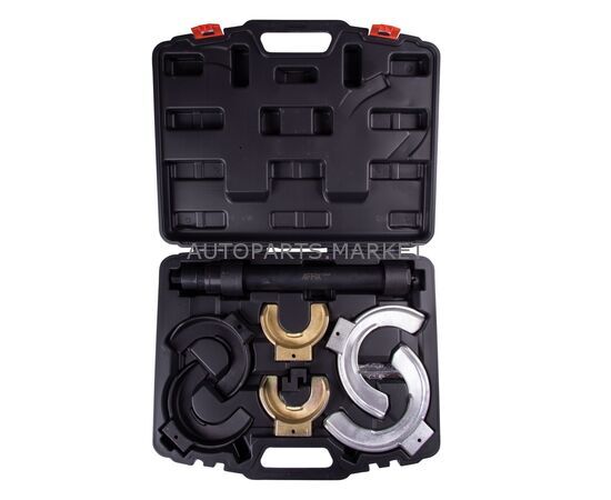 СТЯЖКА АМОРТИЗАТОРНЫХ ПРУЖИН, КОВАНЫЕ U-ОБРАЗНЫЕ ДЕРЖАТЕЛИ, КЕЙС, 8 ПРЕДМЕТОВ AFFIX, изображение 2 купить в Автопартс Маркет