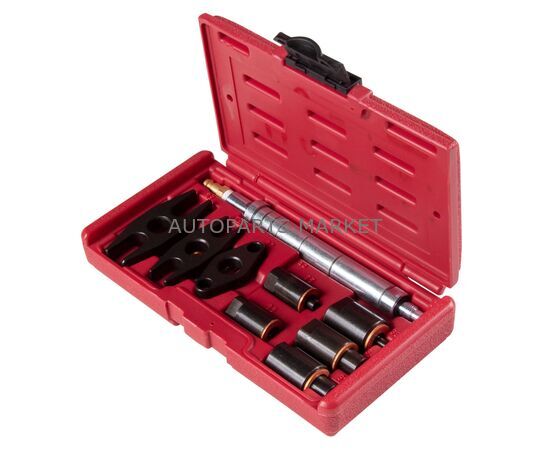 КОМПРЕССОМЕТР ДИЗЕЛЬНЫЙ, 0-70 АТМ, КЕЙС, КОМПЛЕКТ АДАПТЕРОВ МАСТАК, изображение 4 купить в Автопартс Маркет