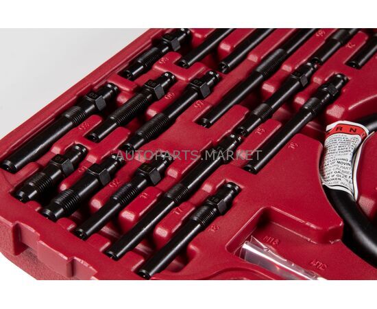 КОМПРЕССОМЕТР ДИЗЕЛЬНЫЙ, 0-70 АТМ, КЕЙС, КОМПЛЕКТ АДАПТЕРОВ МАСТАК, изображение 6 купить в Автопартс Маркет