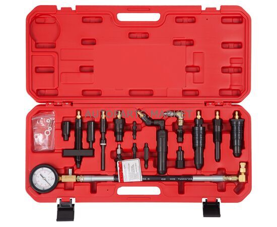 КОМПРЕССОМЕТР ДИЗЕЛЬНЫЙ, 0-70 АТМ, КОМПЛЕКТ АДАПТЕРОВ МАСТАК, изображение 2 купить в Автопартс Маркет