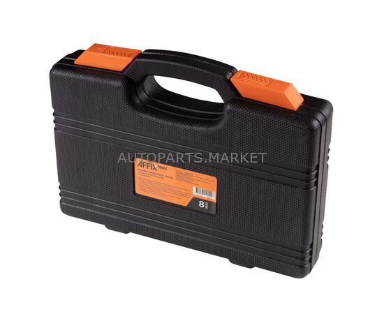 КОМПРЕССОМЕТР БЕНЗИНОВЫЙ, 0-20 АТМ, КЕЙС, 8 ПРЕДМЕТОВ AFFIX, изображение 3 купить в Автопартс Маркет