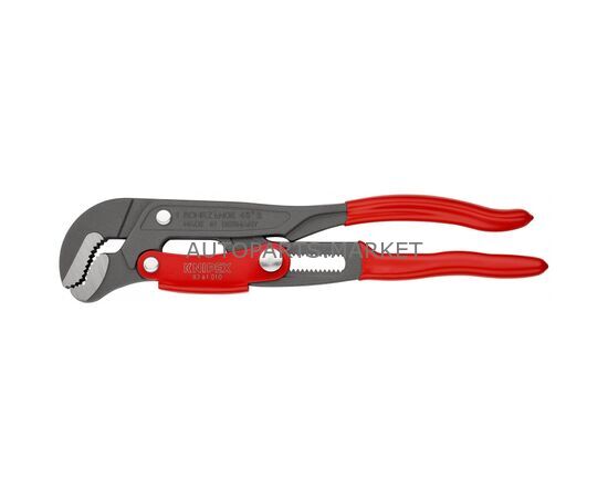 КЛЮЧ ГАЗОВЫЙ С ИЗОГНУТЫМИ ГУБКАМИ №1, БЫСТРОЗАЖИМНОЙ МЕХАНИЗМ KNIPEX, изображение 2 купить на Autoparts Market КЛЮЧ ГАЗОВЫЙ С ИЗОГНУТЫМИ ГУБКАМИ №1, БЫСТРОЗАЖИМНОЙ МЕХАНИЗМ KNIPEX, изображение 2 купить в Автопартс Маркет