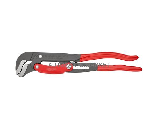 КЛЮЧ ГАЗОВЫЙ С ИЗОГНУТЫМИ ГУБКАМИ №1 1/2", БЫСТРОЗАЖИМНОЙ МЕХАНИЗМ KNIPEX купить в Автопартс Маркет