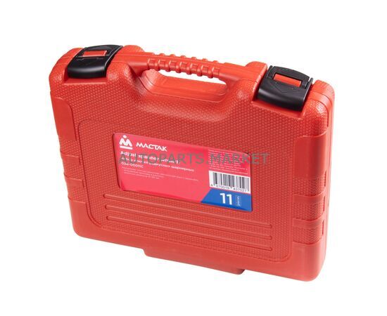 НАБОР КЛЮЧЕЙ РАДИУСНЫХ ШАРНИРНЫХ 19-166 ММ, КЕЙС, 11 ПРЕДМЕТОВ МАСТАК, изображение 3 купить в Автопартс Маркет