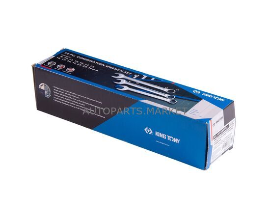 НАБОР КОМБИНИРОВАННЫХ КЛЮЧЕЙ, 8-24 ММ, ЧЕХОЛ ИЗ ТЕТОРОНА, 14 ПРЕДМЕТОВ KING TONY, изображение 2 купить на Autoparts Market НАБОР КОМБИНИРОВАННЫХ КЛЮЧЕЙ, 8-24 ММ, ЧЕХОЛ ИЗ ТЕТОРОНА, 14 ПРЕДМЕТОВ KING TONY, изображение 2 купить в Автопартс Маркет
