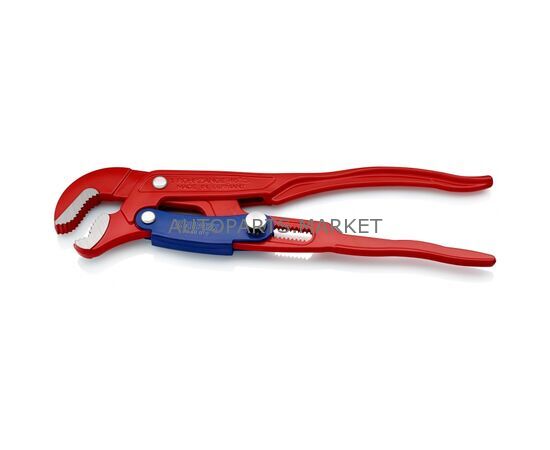 КЛЮЧ ГАЗОВЫЙ С ИЗОГНУТЫМИ ГУБКАМИ №1, БЫСТРОЗАЖИМНОЙ МЕХАНИЗМ KNIPEX, изображение 2 купить на Autoparts Market КЛЮЧ ГАЗОВЫЙ С ИЗОГНУТЫМИ ГУБКАМИ №1, БЫСТРОЗАЖИМНОЙ МЕХАНИЗМ KNIPEX, изображение 2 купить в Автопартс Маркет