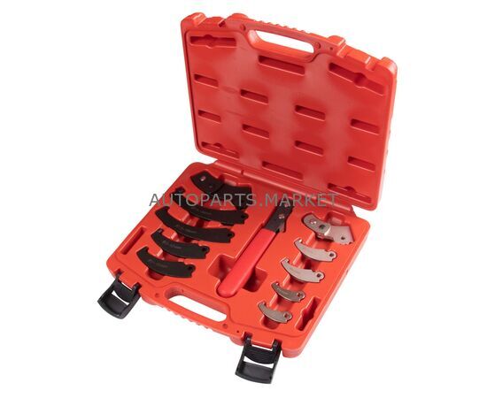 НАБОР КЛЮЧЕЙ РАДИУСНЫХ ШАРНИРНЫХ 19-166 ММ, КЕЙС, 11 ПРЕДМЕТОВ МАСТАК, изображение 2 купить в Автопартс Маркет