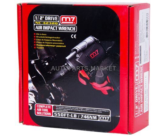 ГАЙКОВЕРТ ударный 1/2", 746 НМ, MIGHTY SEVEN, изображение 3 купить на Autoparts Market ГАЙКОВЕРТ ударный 1/2", 746 НМ, MIGHTY SEVEN, изображение 3 купить в Автопартс Маркет