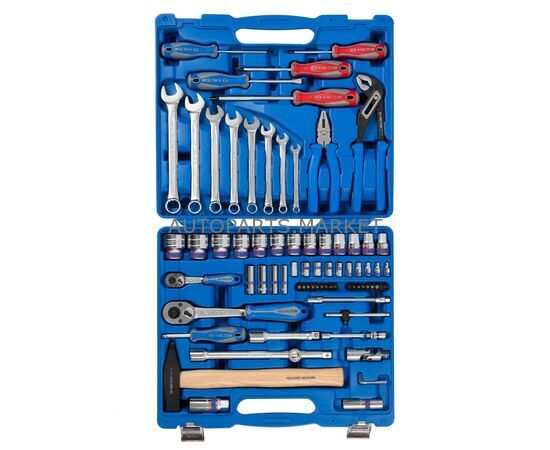 НАБОР ИНСТРУМЕНТОВ УНИВЕРСАЛЬНЫЙ, 77 ПРЕДМЕТОВ KING TONY, изображение 3 купить в Автопартс Маркет