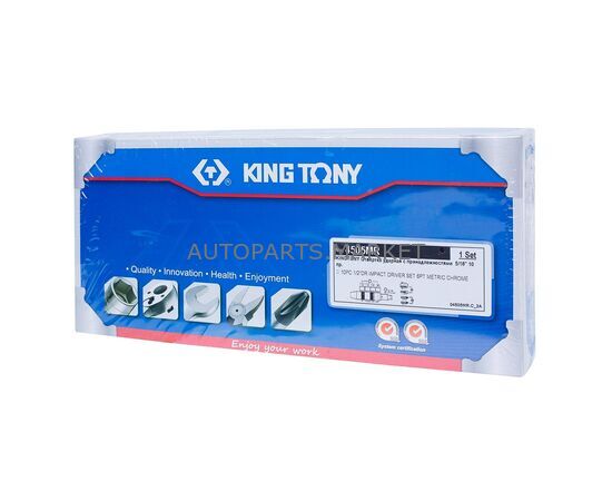 ОТВЕРТКА УДАРНАЯ С ПРИНАДЛЕЖНОСТЯМИ 5/16", 10 ПРЕДМЕТОВ KING TONY, изображение 5 купить на Autoparts Market ОТВЕРТКА УДАРНАЯ С ПРИНАДЛЕЖНОСТЯМИ 5/16", 10 ПРЕДМЕТОВ KING TONY, изображение 5 купить в Автопартс Маркет