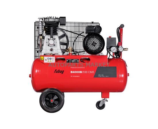 КОМПРЕССОР ПОРШНЕВОЙ B4000B/100 CM3, РЕМЕННОЙ FUBAG, изображение 3 купить на Autoparts Market КОМПРЕССОР ПОРШНЕВОЙ B4000B/100 CM3, РЕМЕННОЙ FUBAG, изображение 3 купить в Автопартс Маркет
