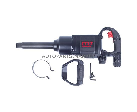 ГАЙКОВЕРТ ПНЕВМАТИЧЕСКИЙ УДАРНЫЙ 1", 2441 НМ, УДЛИНЕННЫЙ MIGHTY SEVEN, изображение 2 купить в Автопартс Маркет